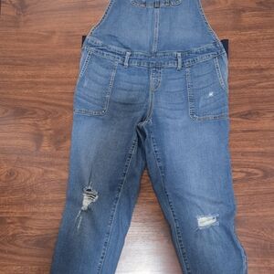 Blue Denim Overalls